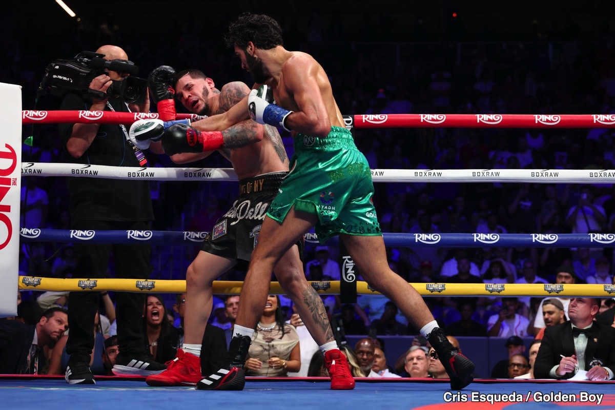 Hamzah Sheeraz Delivers a Statement Knockout Victory Over Edgar Berlanga - Boxing Results