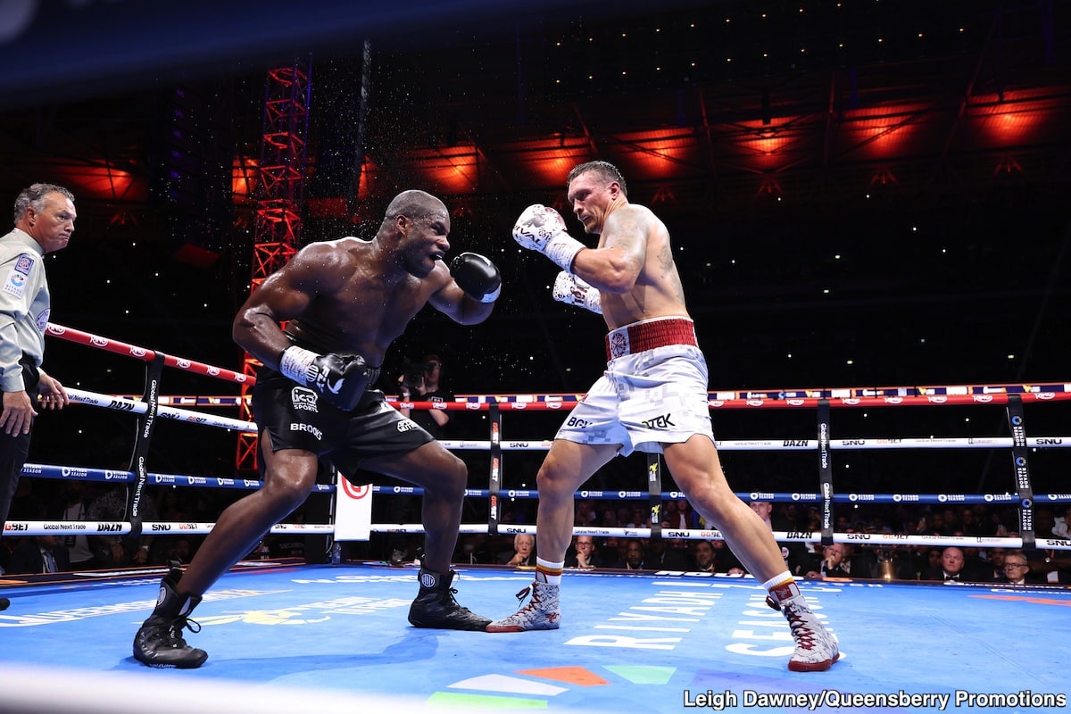 Usyk Claims Undisputed Throne, Crushing Daniel Dubois in a Fifth Round KO - Boxing Results