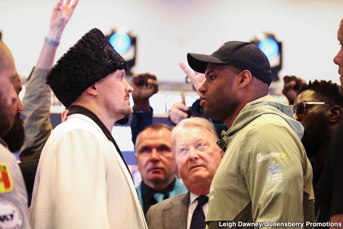 The Boxing Experts Predict Usyk vs. Dubois II