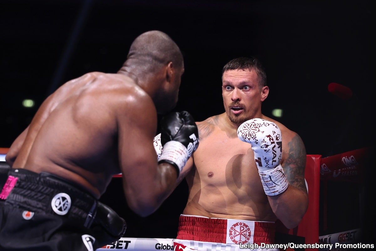 Footage Shows Party at Dubois’ House Hours Before Usyk Fight