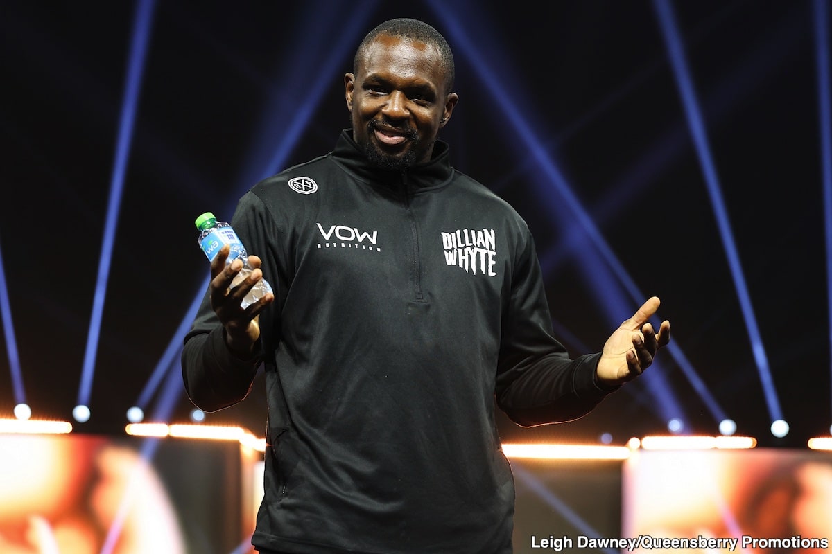 Dillian Whyte Furious After Announcer Calls Him 'The Baby Snatcher' Instead of 'The Body Snatcher'