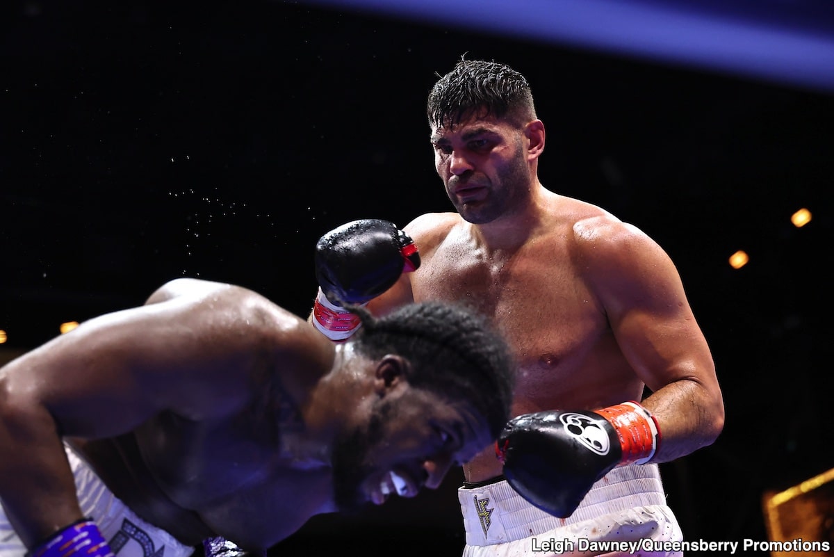 Filip Hrgovic Outlasts David Adeleye in Savage Ten-Round War — Boxing Results