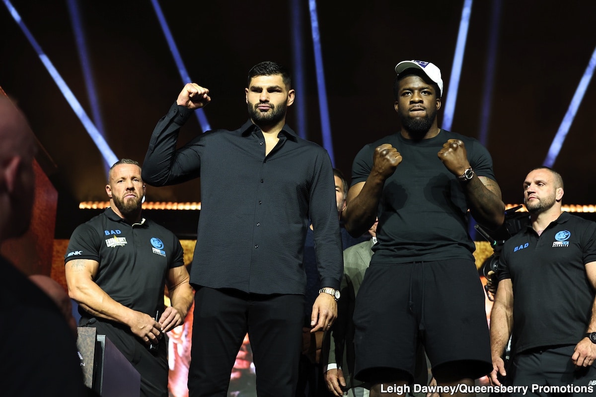 "Just Another Night": Hrgovic Dismisses Adeleye's Threats, Promises a Swift and Dominant Return to Business