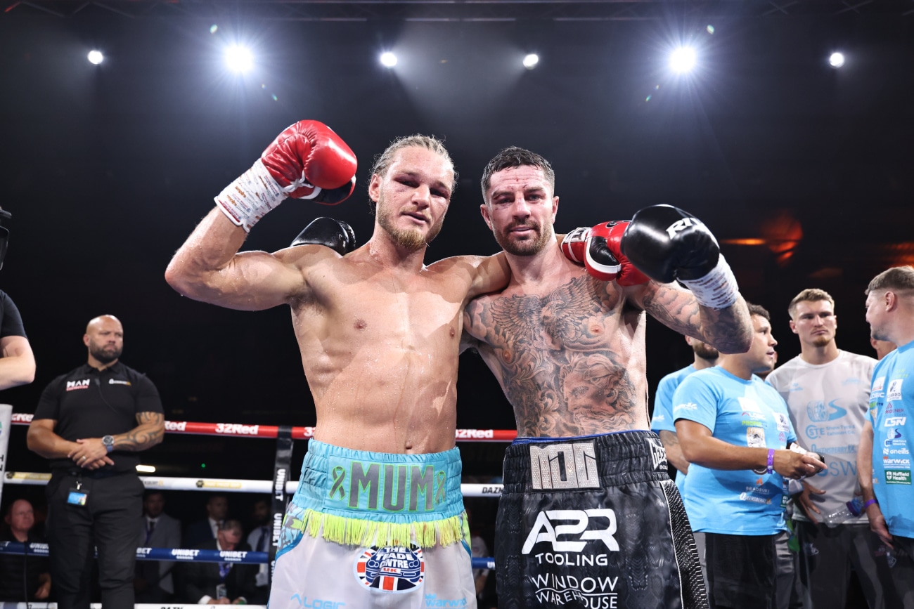 Rafferty and Chamberlain Fight to a Majority Draw in Commonwealth Title Bout - Boxing Results: