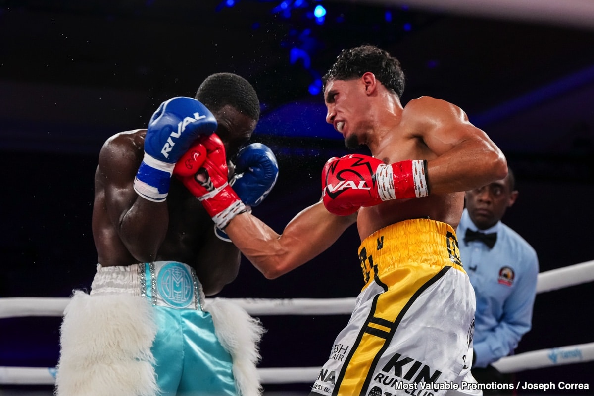 Rivera Stops Bailey in Six, Marksman Targets Bahdi at MVP 14 - Boxing Results