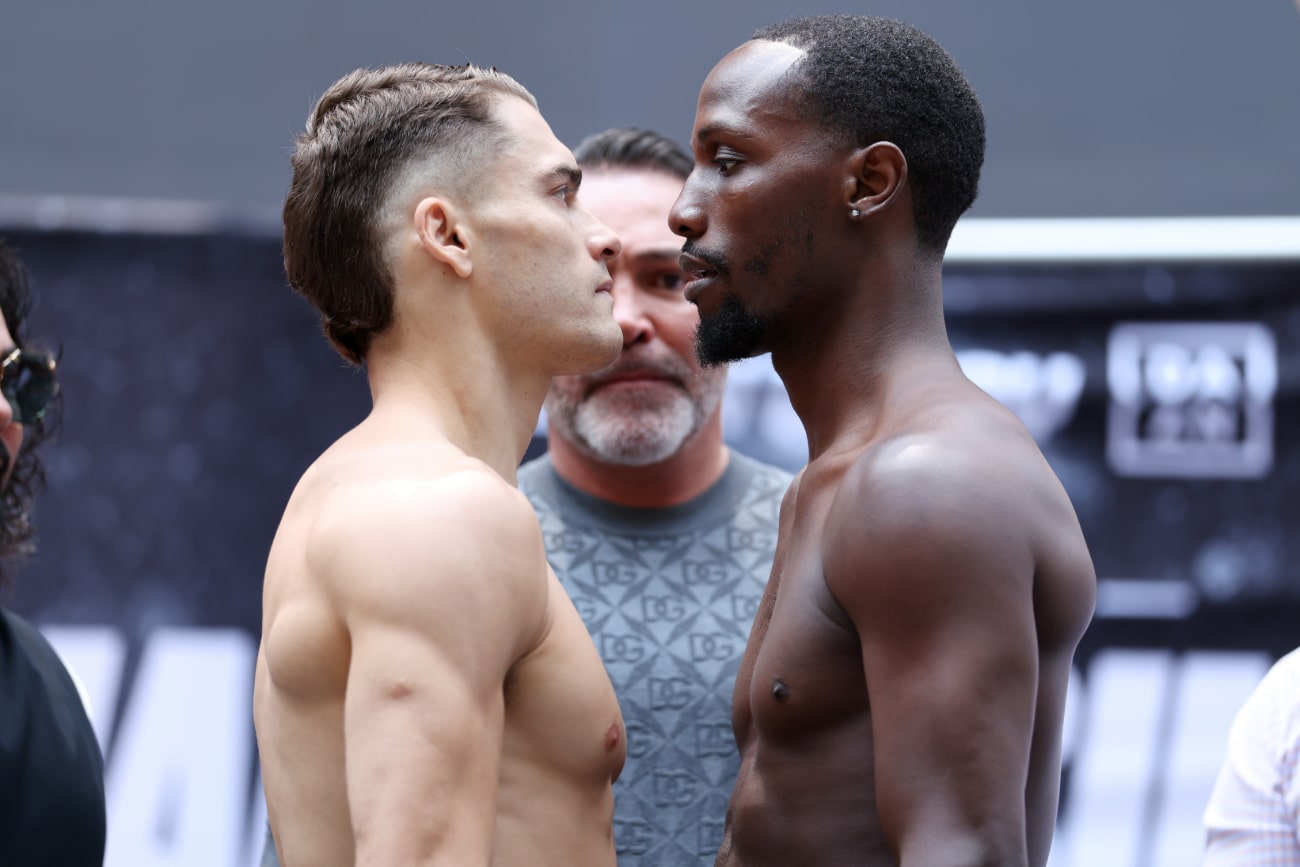 DAZN Official Weights: Duarte – Sims and Prograis – Diaz Jr – on Saturday in Chicago