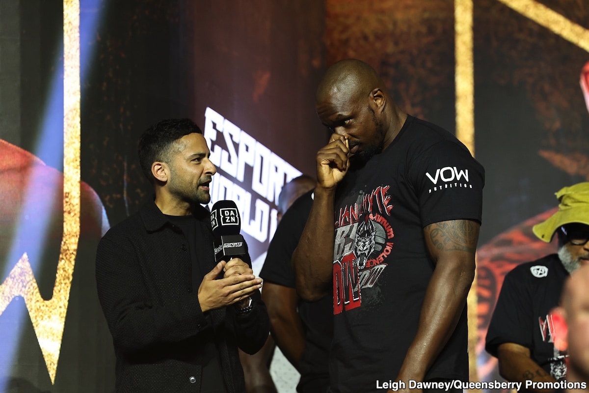 Dillian Whyte Pushes for Long-Delayed Wilder Fight