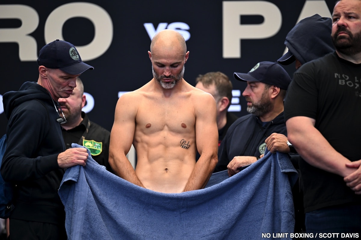 Paro vs. Papot: Official Weigh-In Results From Australia