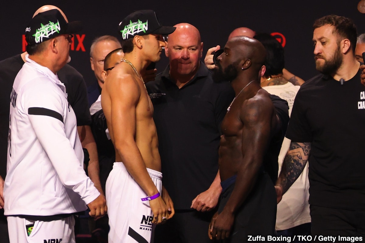 Canelo and Crawford Make Weight at 167.5 for Super Middleweight Showdown
