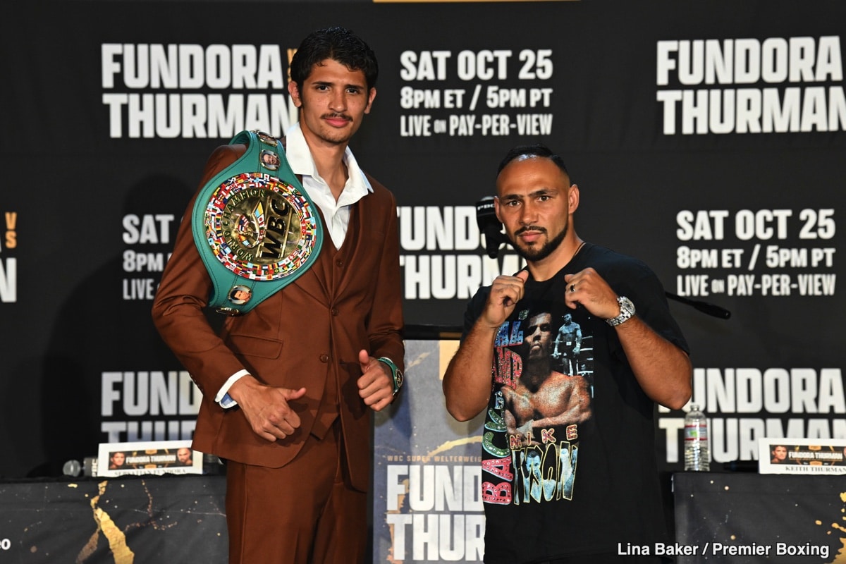 Thurman Believes He Can Trigger Fundora’s PTSD