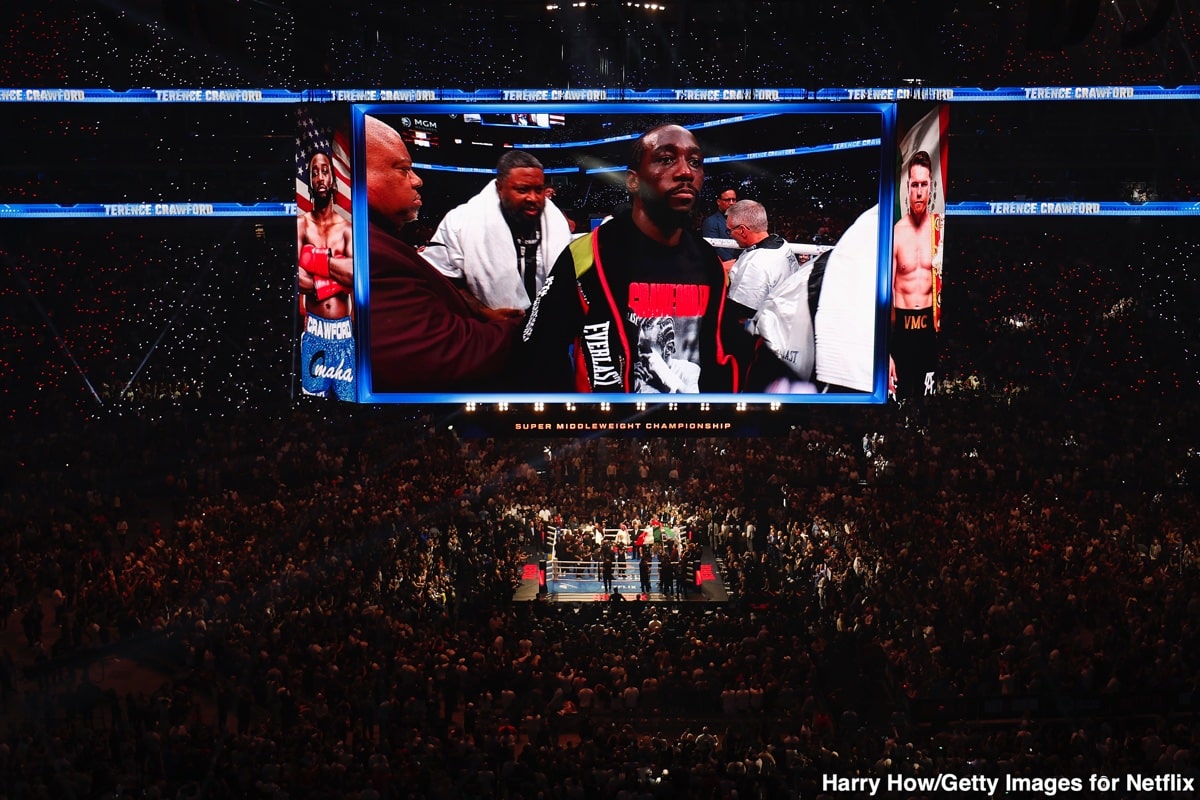 Crawford vs. Canelo: Boxing Smashes Allegiant Stadium Records