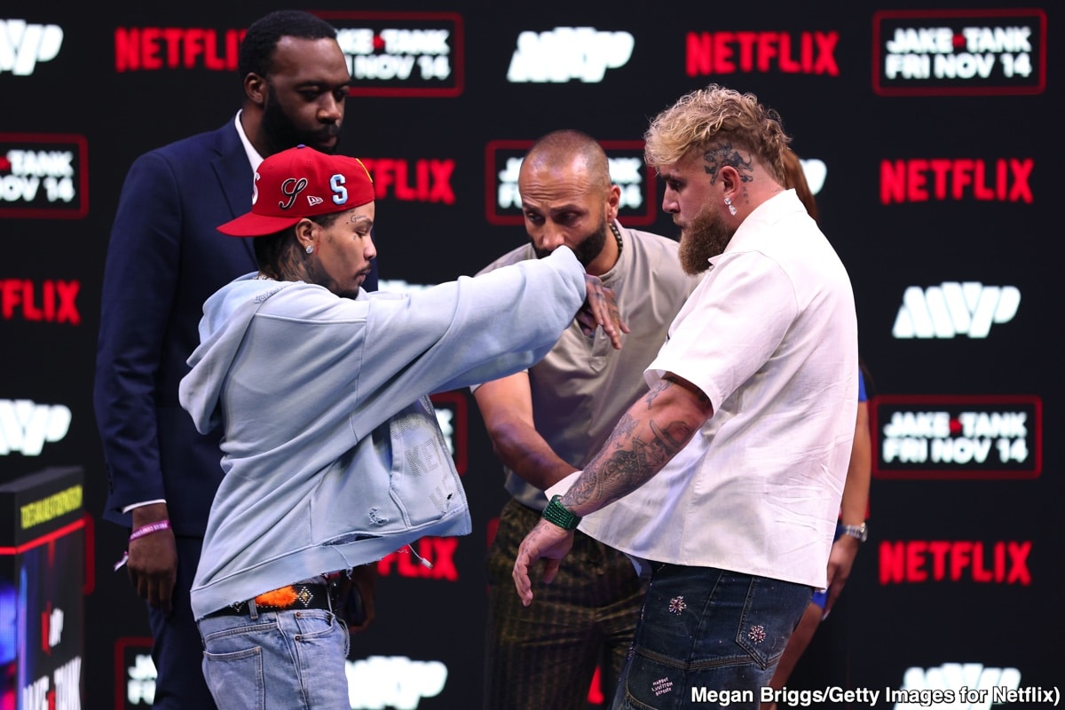 Tank Davis's Camp Questions 12-oz Gloves, Leading Jake Paul to Switch to a More Lethal 10-oz Pair