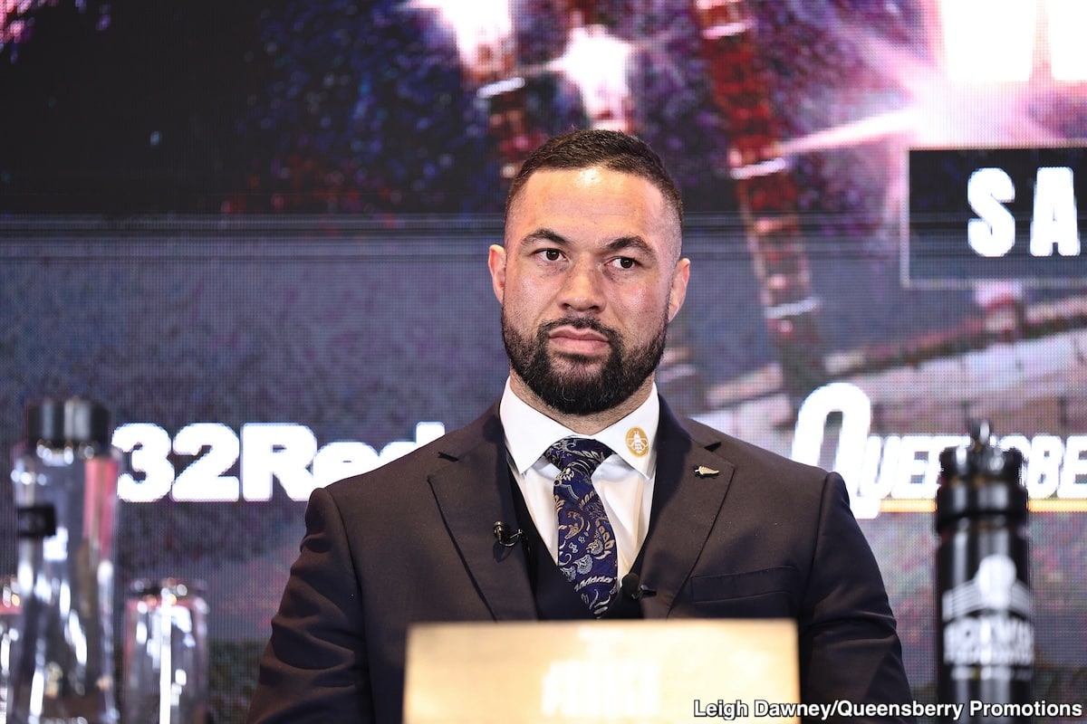 Joseph Parker Breaks Silence After Cocaine Shock: “I Did Not Take Any Prohibited Substance”