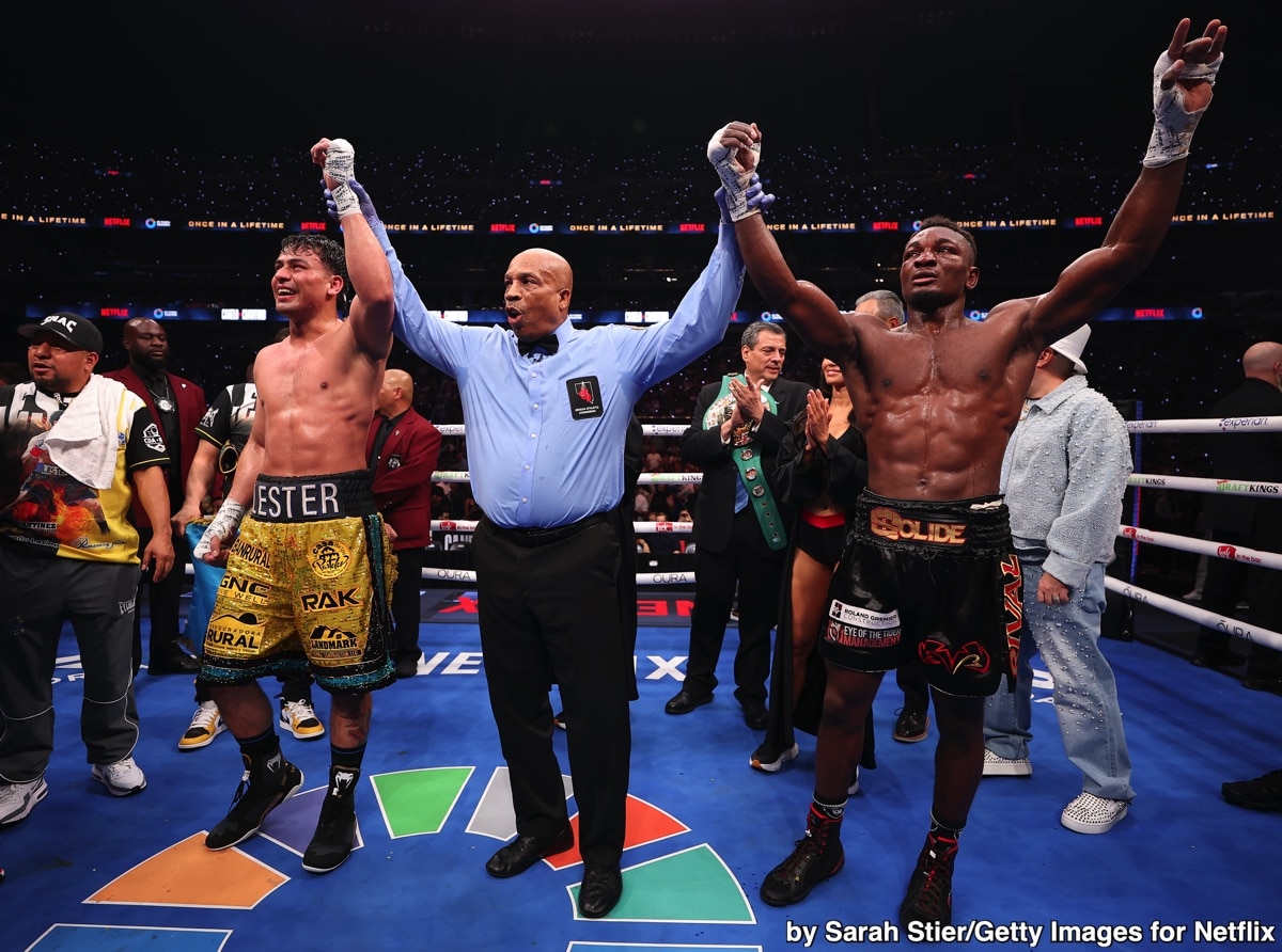 Christian Mbilli, Lester Martinez Fight To A War-Draw - Boxing Results
