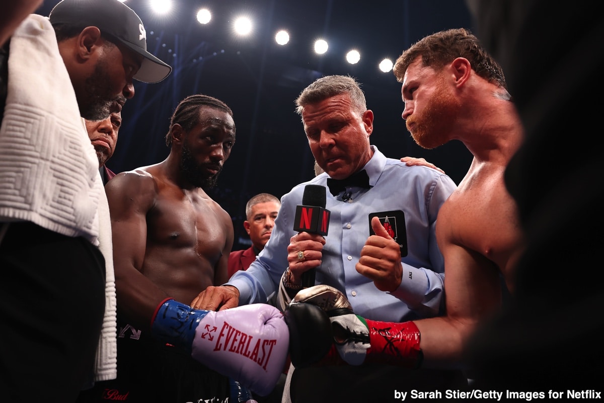 Terence Crawford Stuns Canelo Alvarez in Las Vegas - Boxing Results