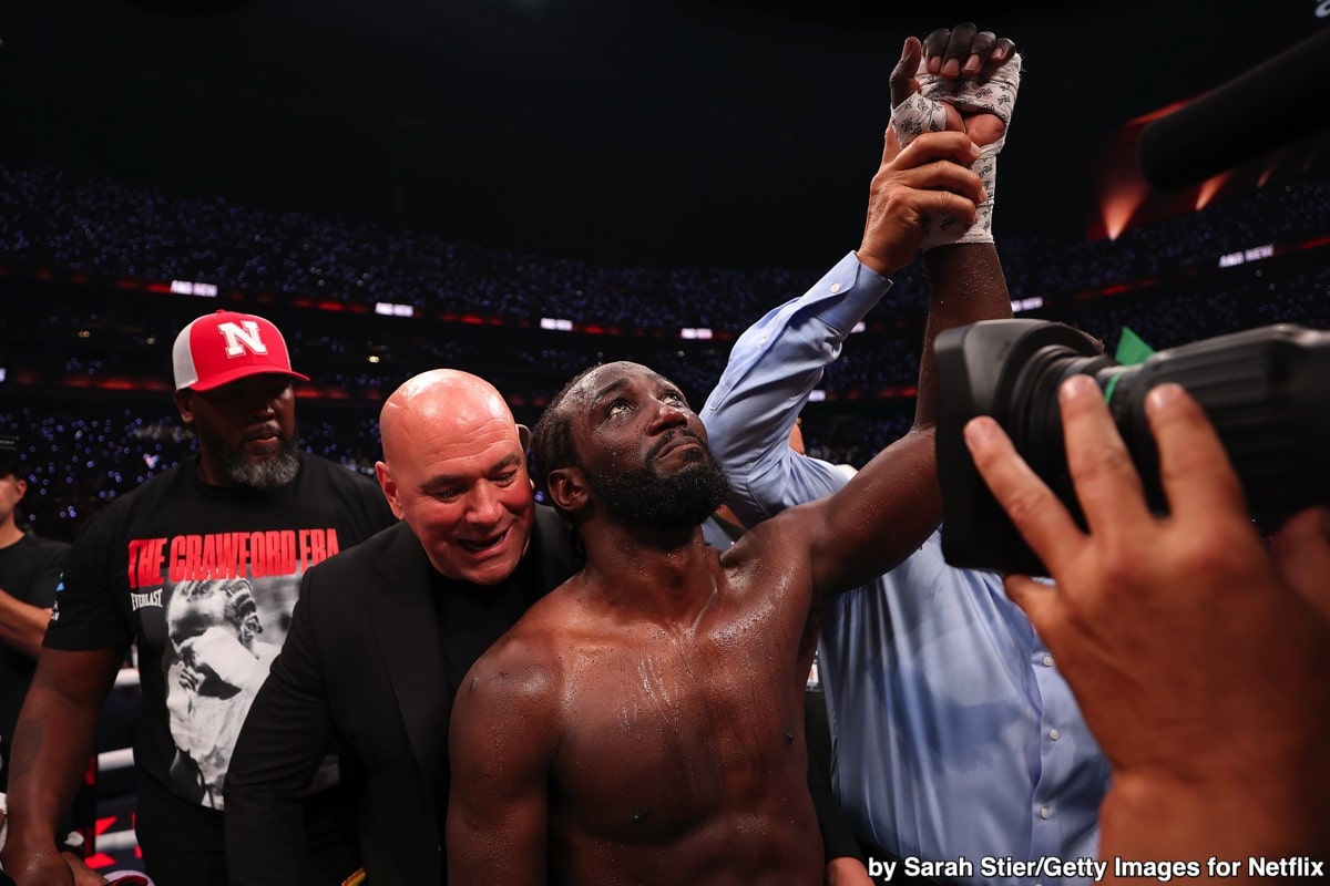 The Financial Reality of Crawford's Next Fight: Benavidez or the Middleweight Division
