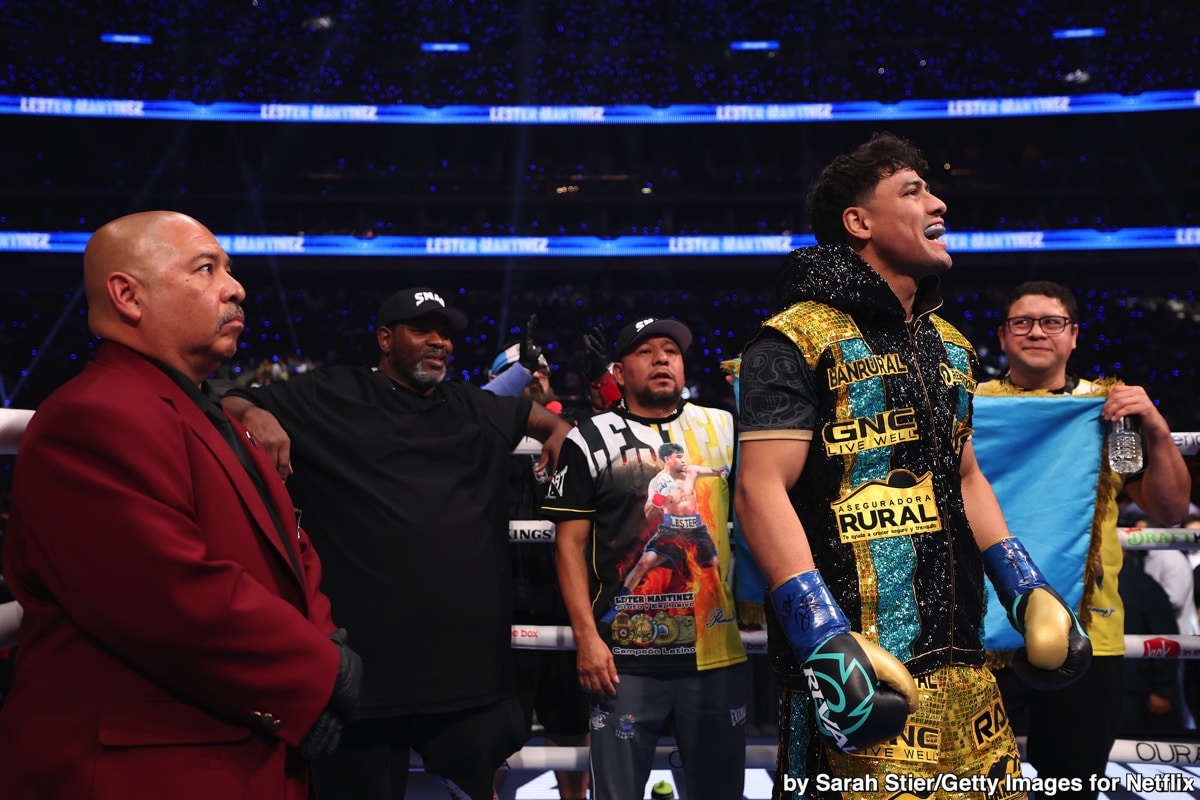 Fans Push Back on Terence Crawford’s Call for Lester Martinez