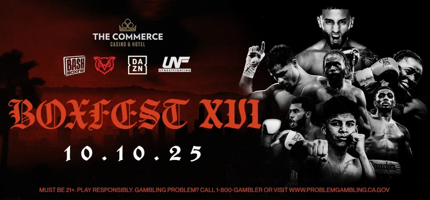 Boxfest XVI in LA: Red Owl Brings Back the Blood and Guts at Commerce Casino