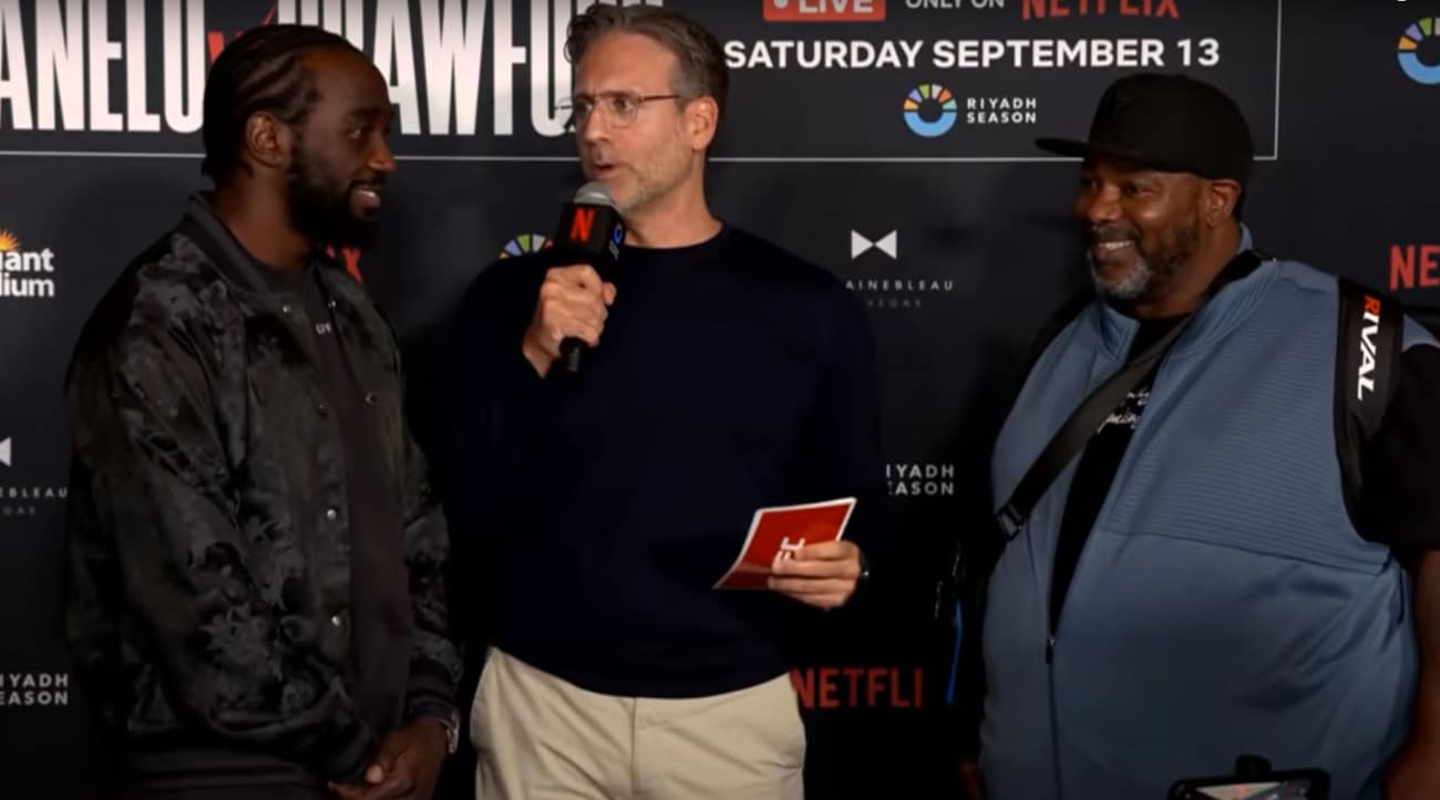 Crawford’s Unbothered Demeanor at the Grand Arrival Sets the Tone for Canelo Fight