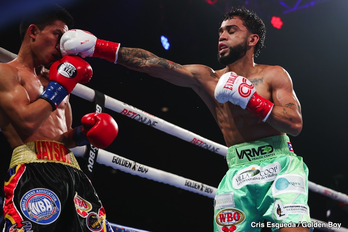 Oscar Collazo Retains Title After Jayson Vayson's Corner Mysteriously Halts Competitive Bout - Boxing Results