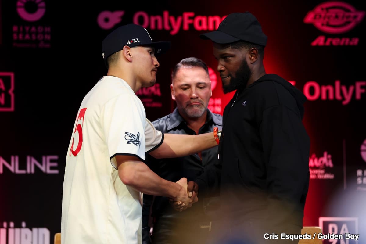 Oscar De La Hoya Predicts Vergil Ortiz Jr. Will Be Boxing’s Next Superstar—If He Can Beat Erickson Lubin on Saturday Night