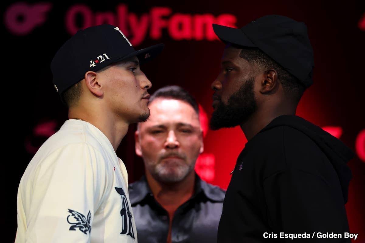Vergil Ortiz Jr. Promises Statement Win Over Erickson Lubin in Texas Title Defense on November 8