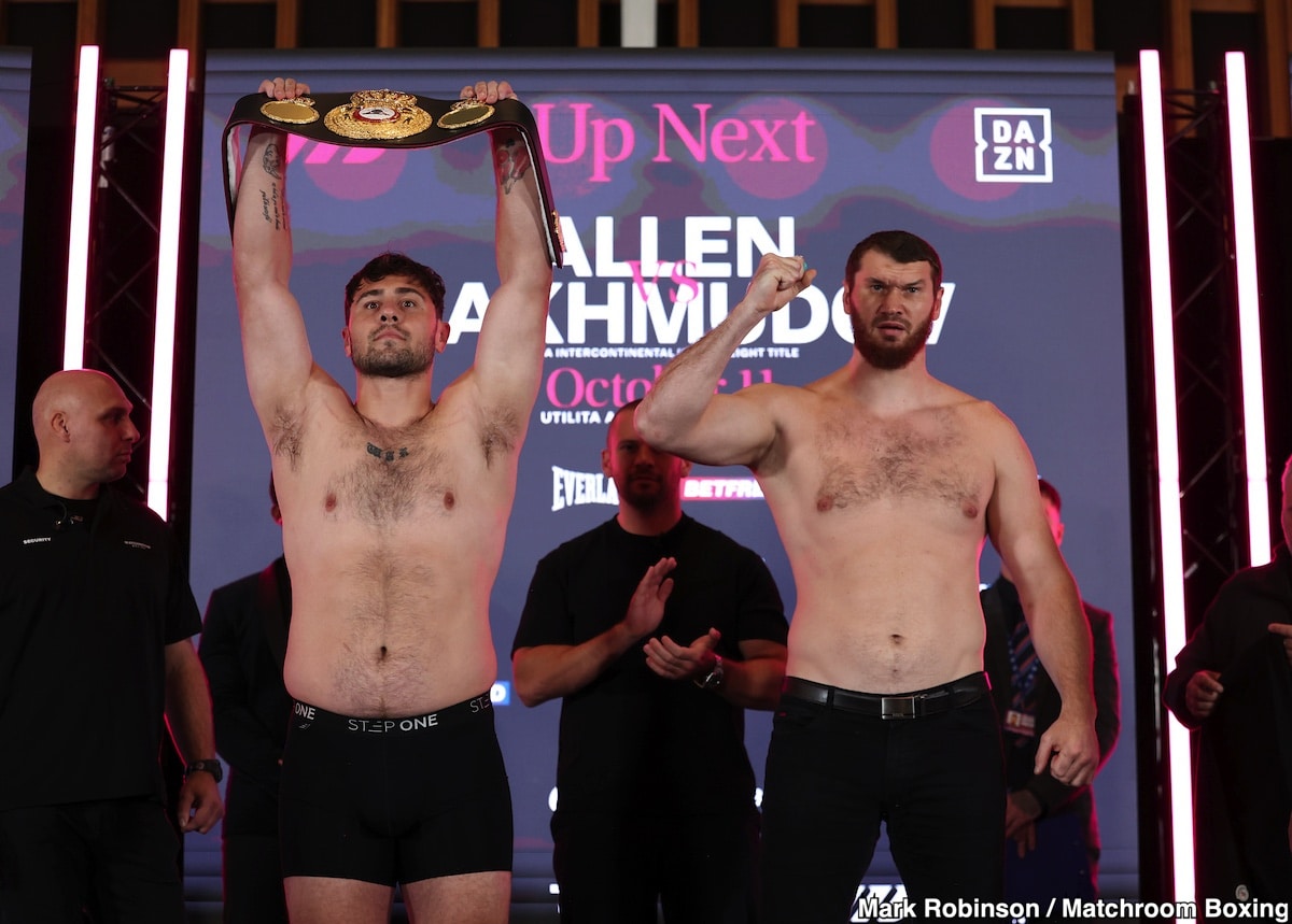 Dave Allen Looks Sharp at 259lbs — But Can He Survive Makhmudov’s Power?