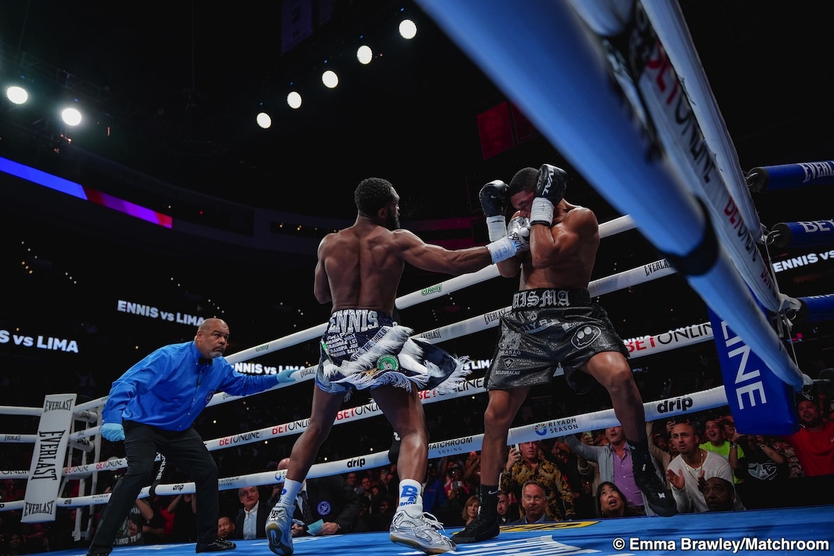 Boxing Tonight - Jaron Ennis vs. Uisma Lima - Live Results