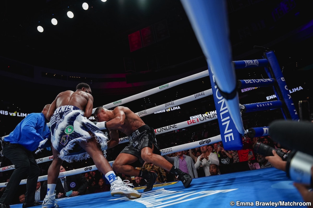 Boots Ennis Scores Lightning-Fast First-Round TKO in Philly - Boxing Results