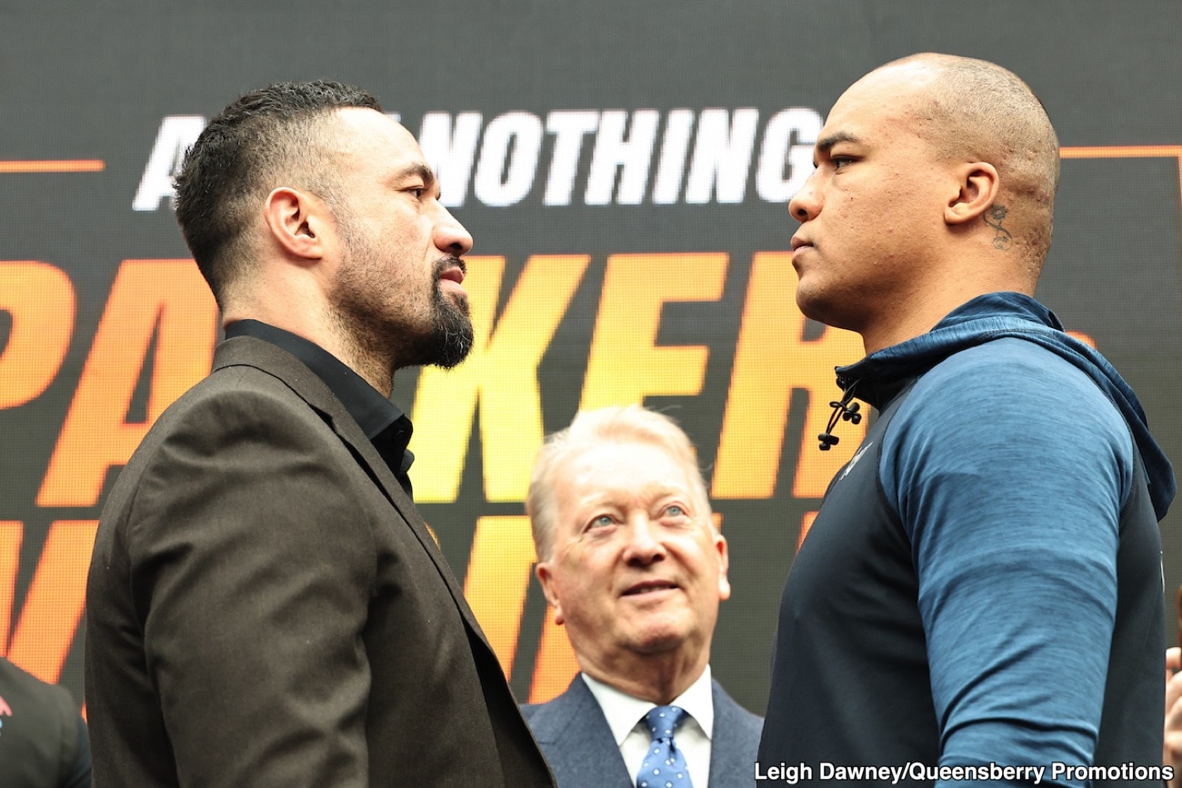 Joseph Parker Promises To ‘Smash’ Fabio Wardley at the O2 — But His Body Language Tells a Different Story