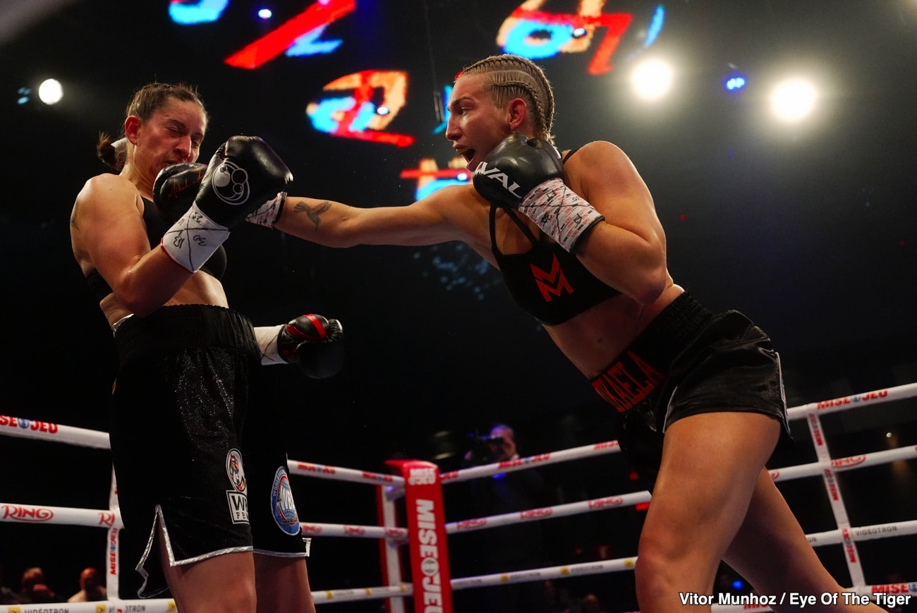 Mikaela Mayer Dominates In Montreal, Biyarslanov Defeats Lipinets - Boxing Results
