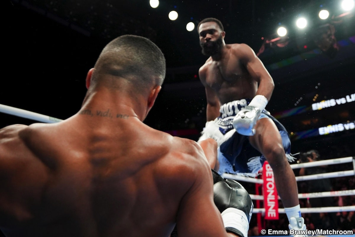 Eddie Hearn Eyes Title Fight for Jaron ‘Boots’ Ennis if Vergil Ortiz Jr. Deal Falls Through, Targeting the Champions at 154