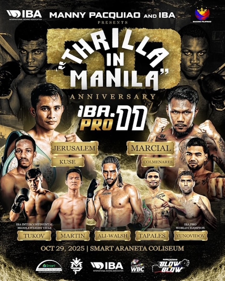 Manny Pacquiao Brings Back the Fire: “Thrilla in Manila 2” Set to Rock Araneta Coliseum
