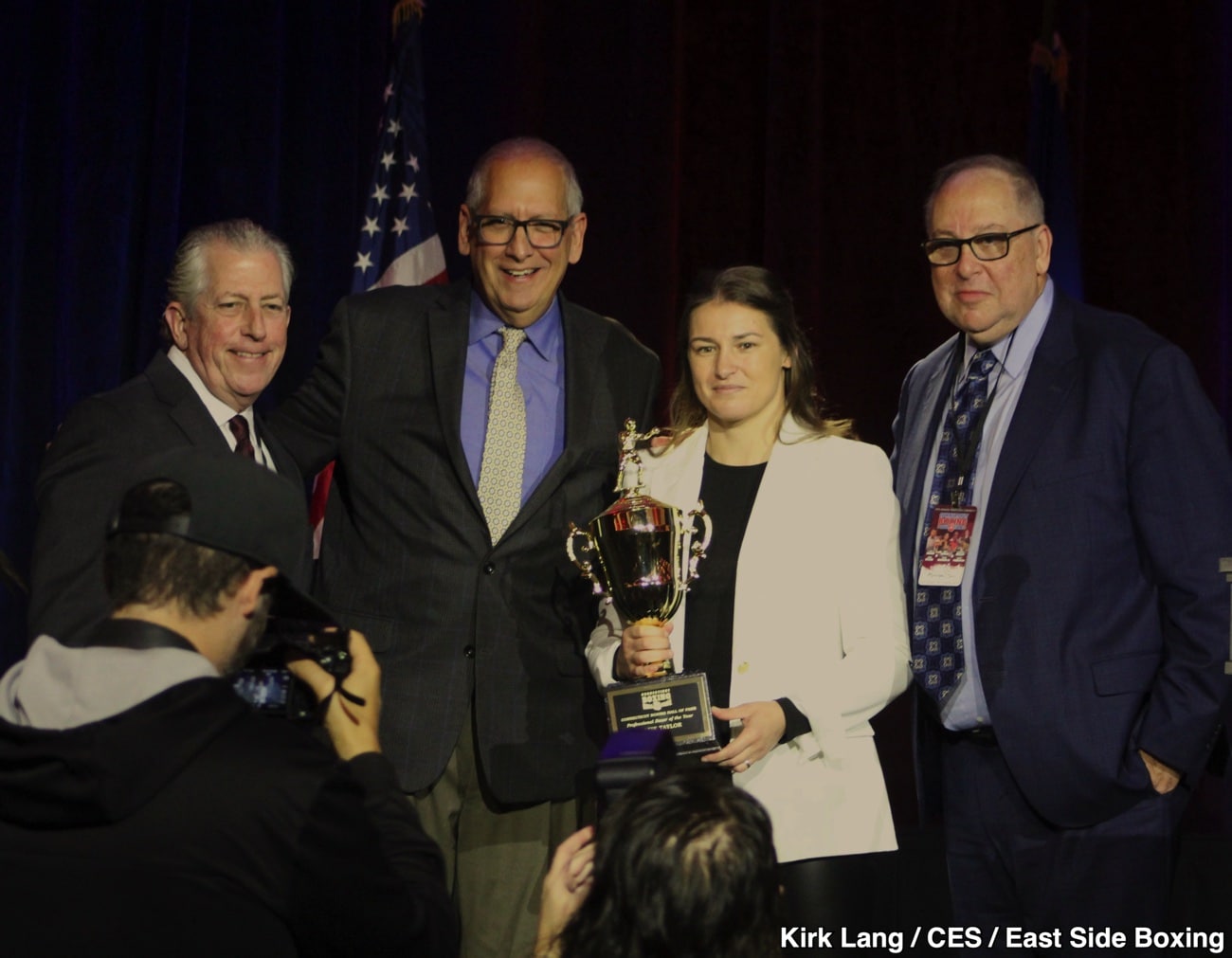 Katie Taylor Named Professional Boxer of the Year by Connecticut Boxing Hall of Fame