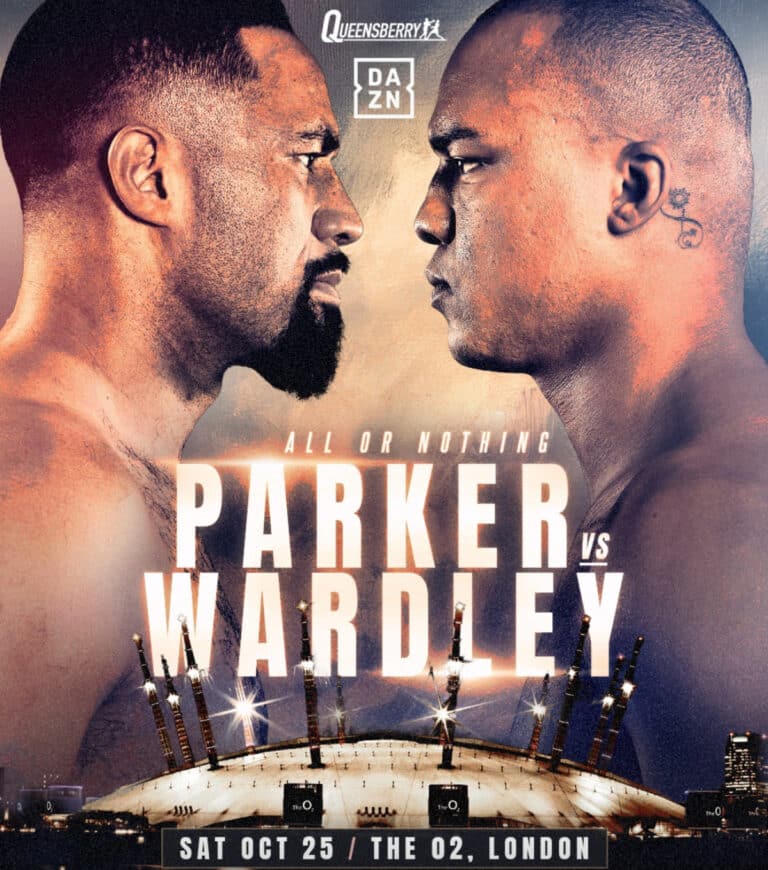 Boxing Tonight: Joseph Parker Vs Fabio Wardley Live Results