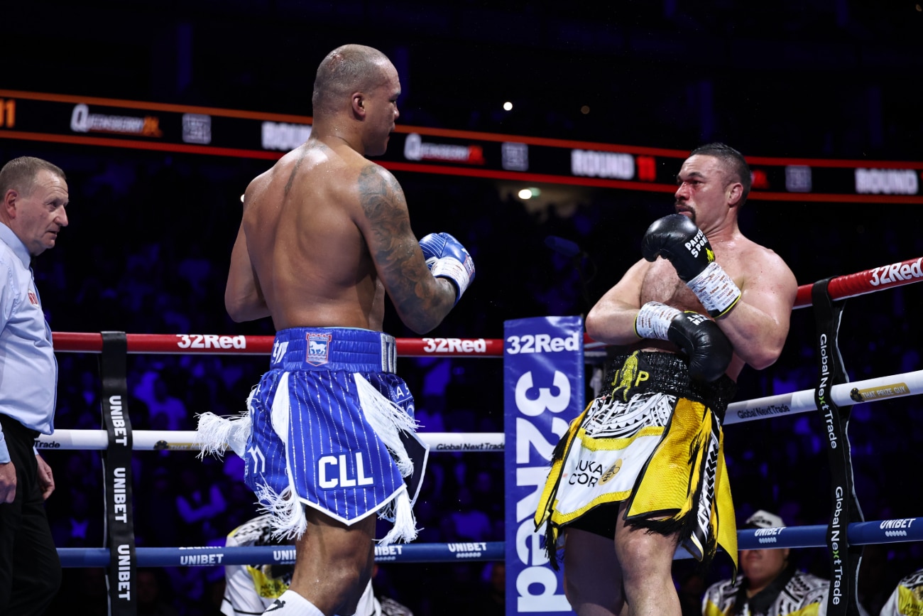 Wardley Says Referee Knew He Had To Stop Parker Fight In Round 11 After Letting Him Off The Hook Earlier