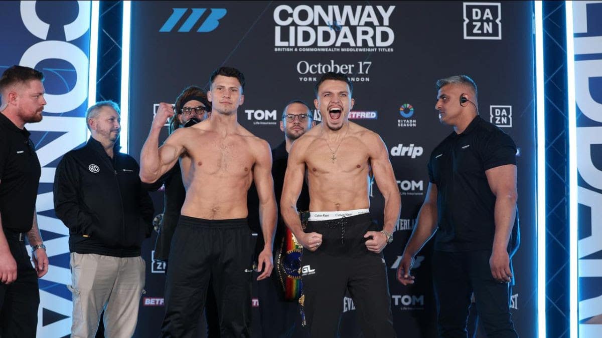 Conway vs Liddard: Unbeaten Prospect Faces Stiff Challenge