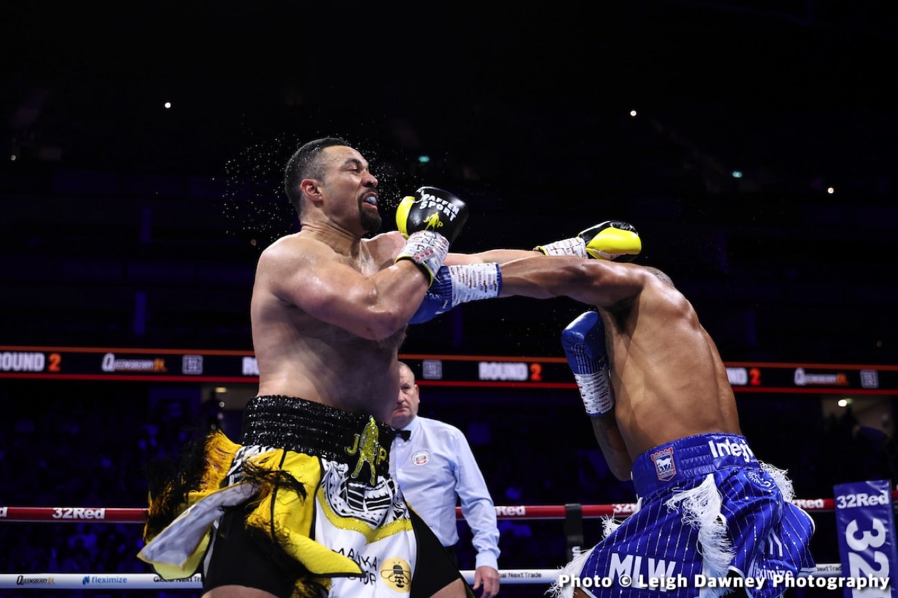 Joseph Parker begins appeal without knowing suspension length