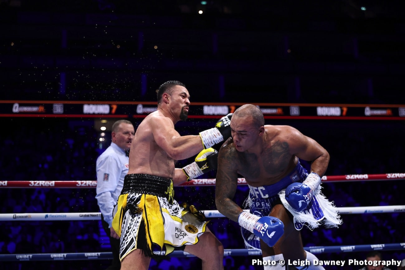 Break The Wall Down: Wardley defeats Parker on PPV