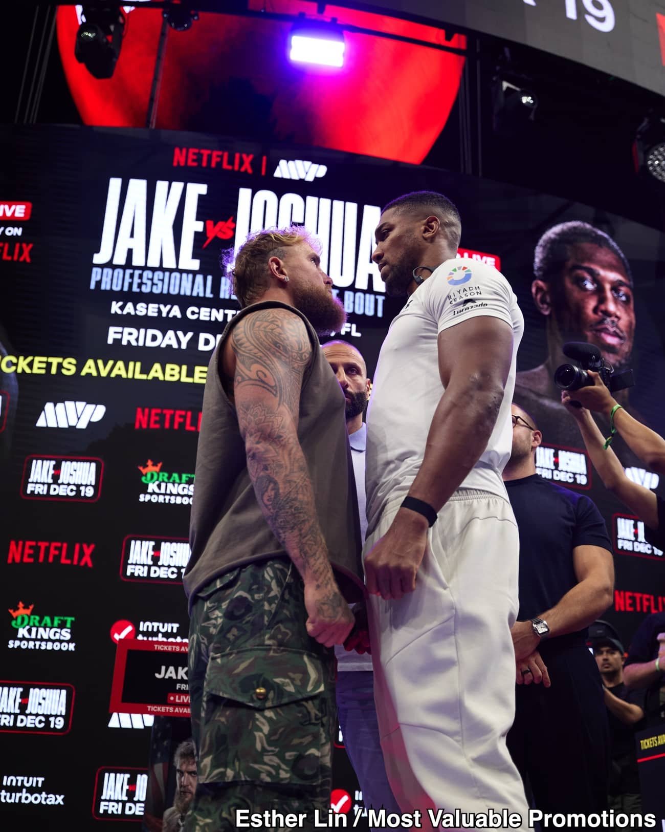 Hearn Explodes at Claims Joshua–Jake Paul Is Scripted