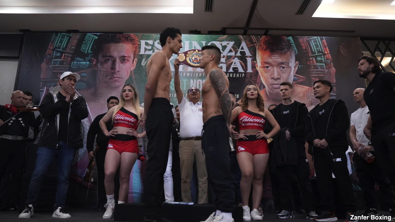 Espinoza vs. Khegai live on Top Rank Classics Channel tonight