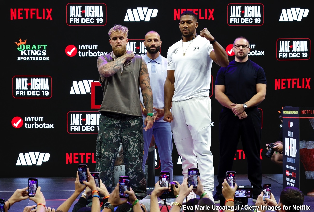 Jake Paul Stacks Heavyweight Killers for AJ Camp