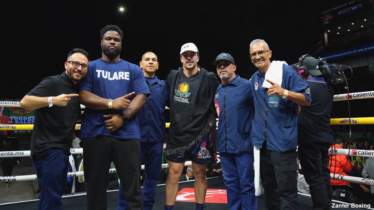 Heavyweight Hope Richard Torrez Stops Overmatched Tomas Salek In A Round