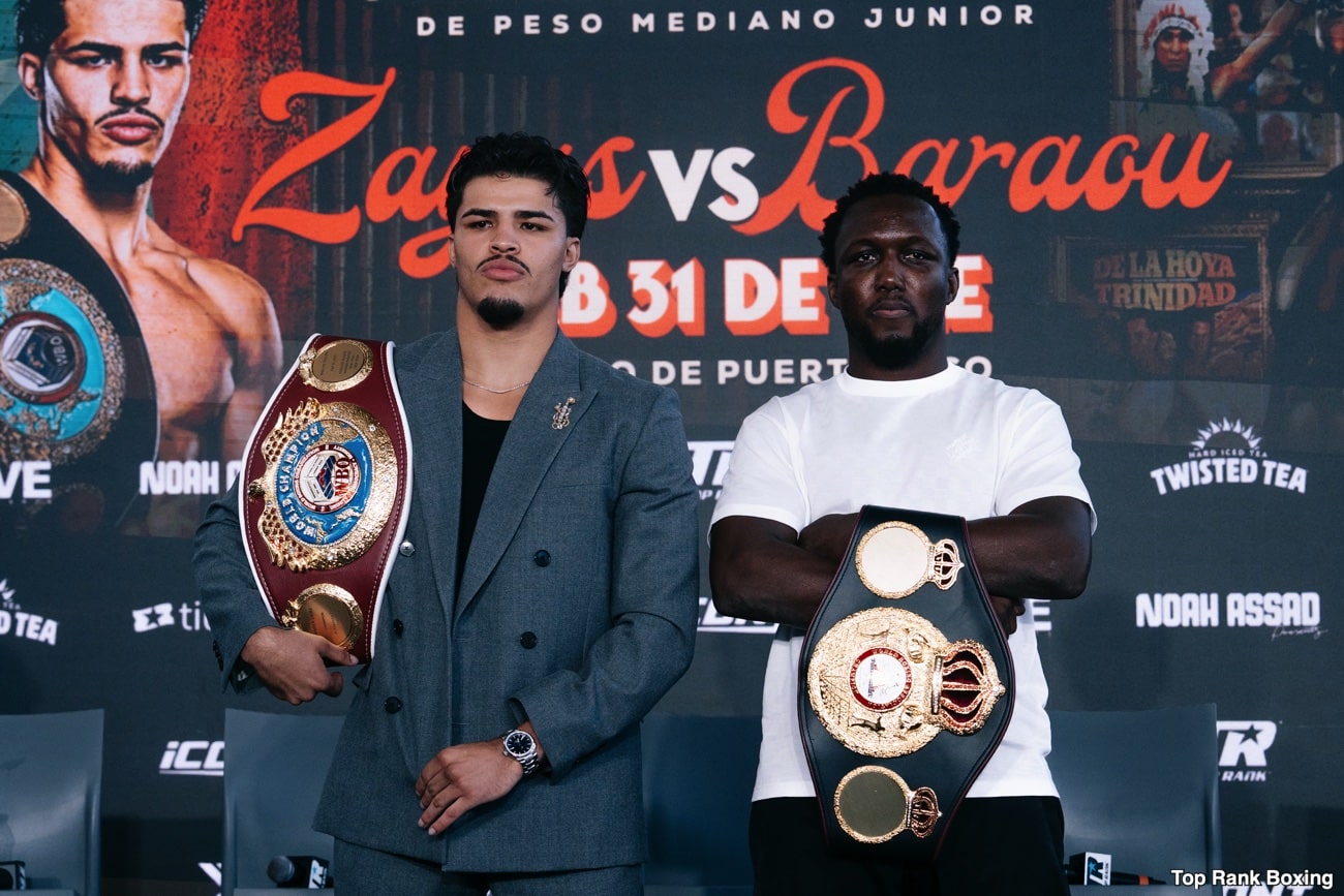 Xander Zayas vs Abass Baraou Set for Jan. 31 In Puerto Rico