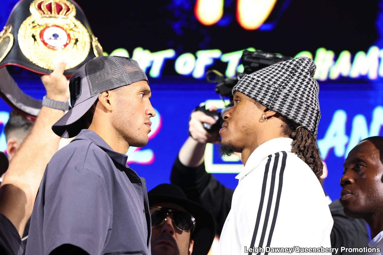 Benavidez Says Yarde Isn’t Taking His Belt — But His Drained Weigh-In Look Says the Brit Might Be Walking Out of Riyadh With It