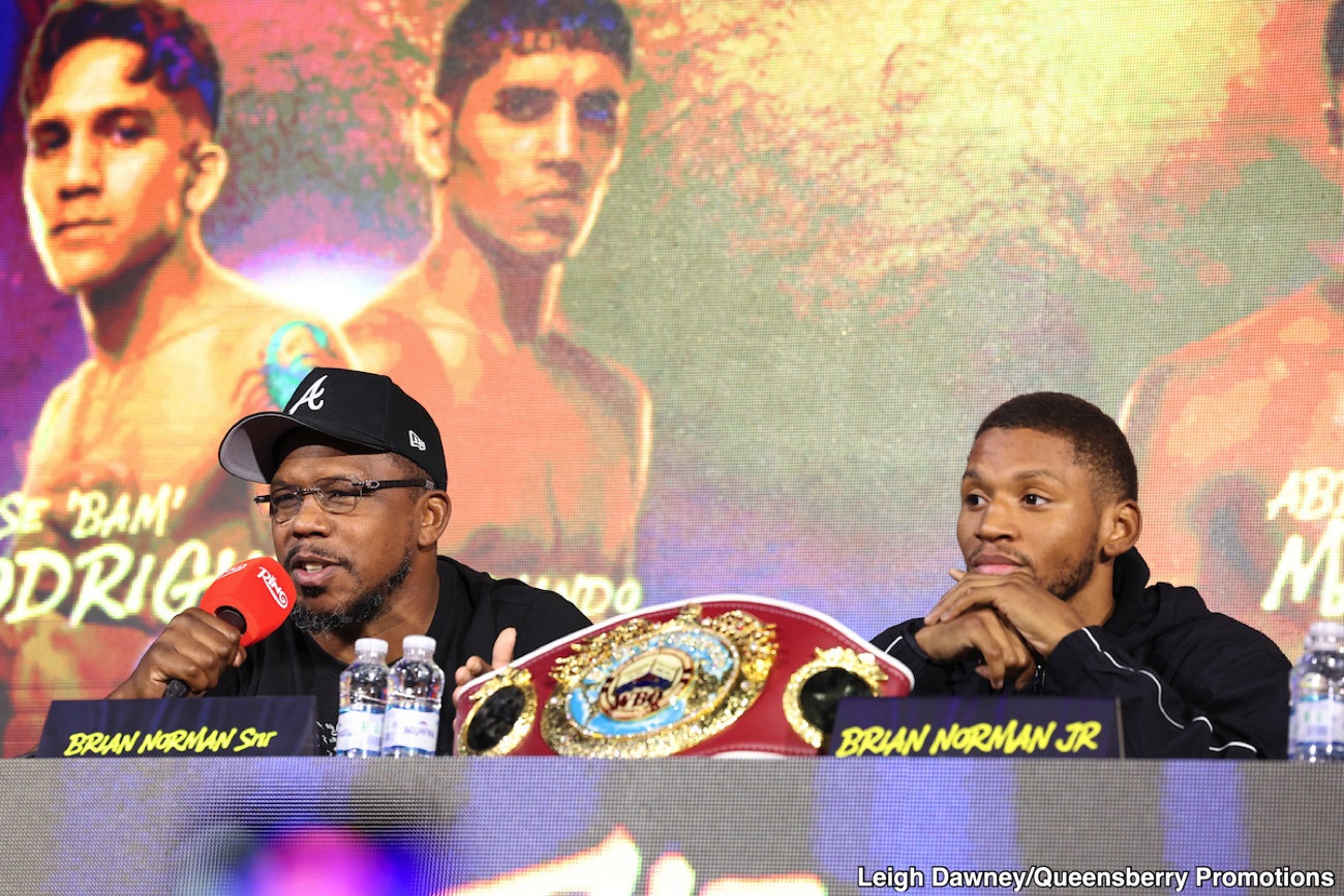 Bradley Warns Norman Jr.: “You’re Not Outboxing Devin Haney—Use Power or Get Picked Apart”