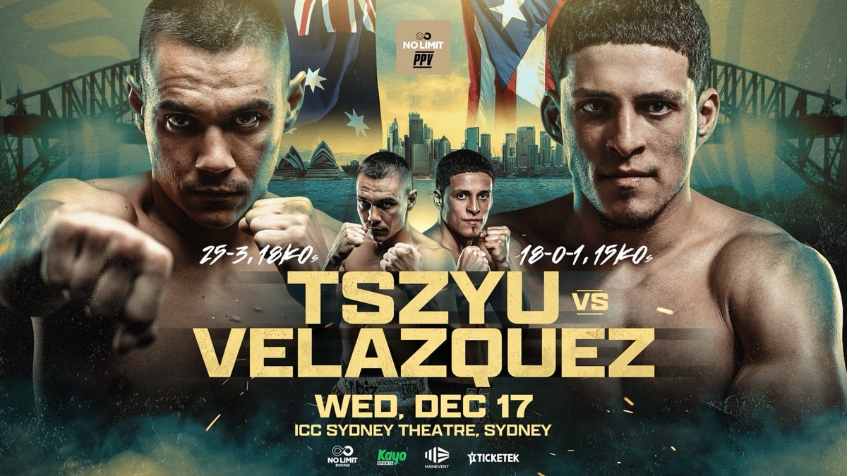Tim Tszyu Faces Unbeaten Anthony Velazquez On Dec. 17 With His Career Hanging By A Thread