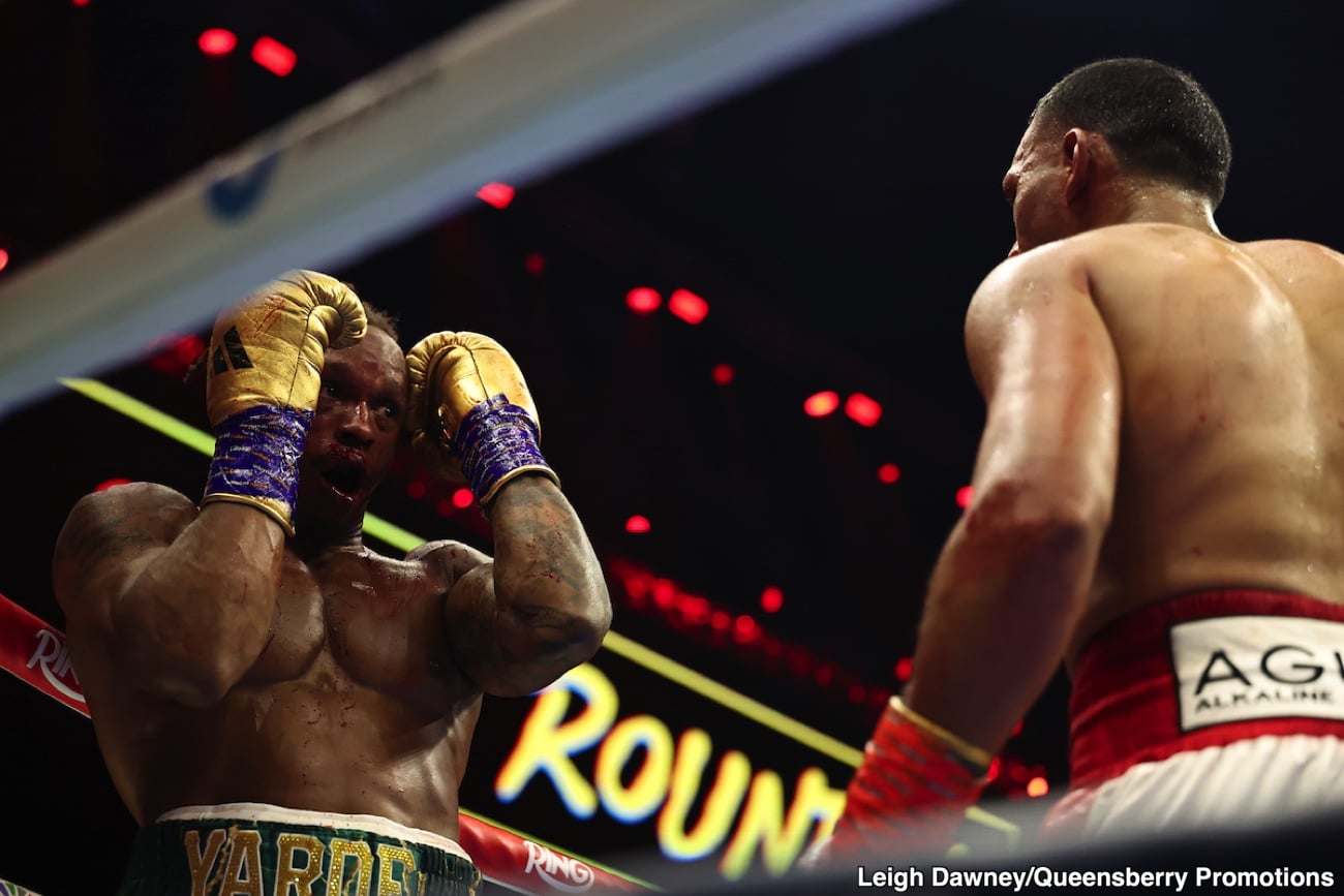 David Benavidez Far Too Strong For Yarde, Says He's Fighting “Zurdo” Ramirez Next