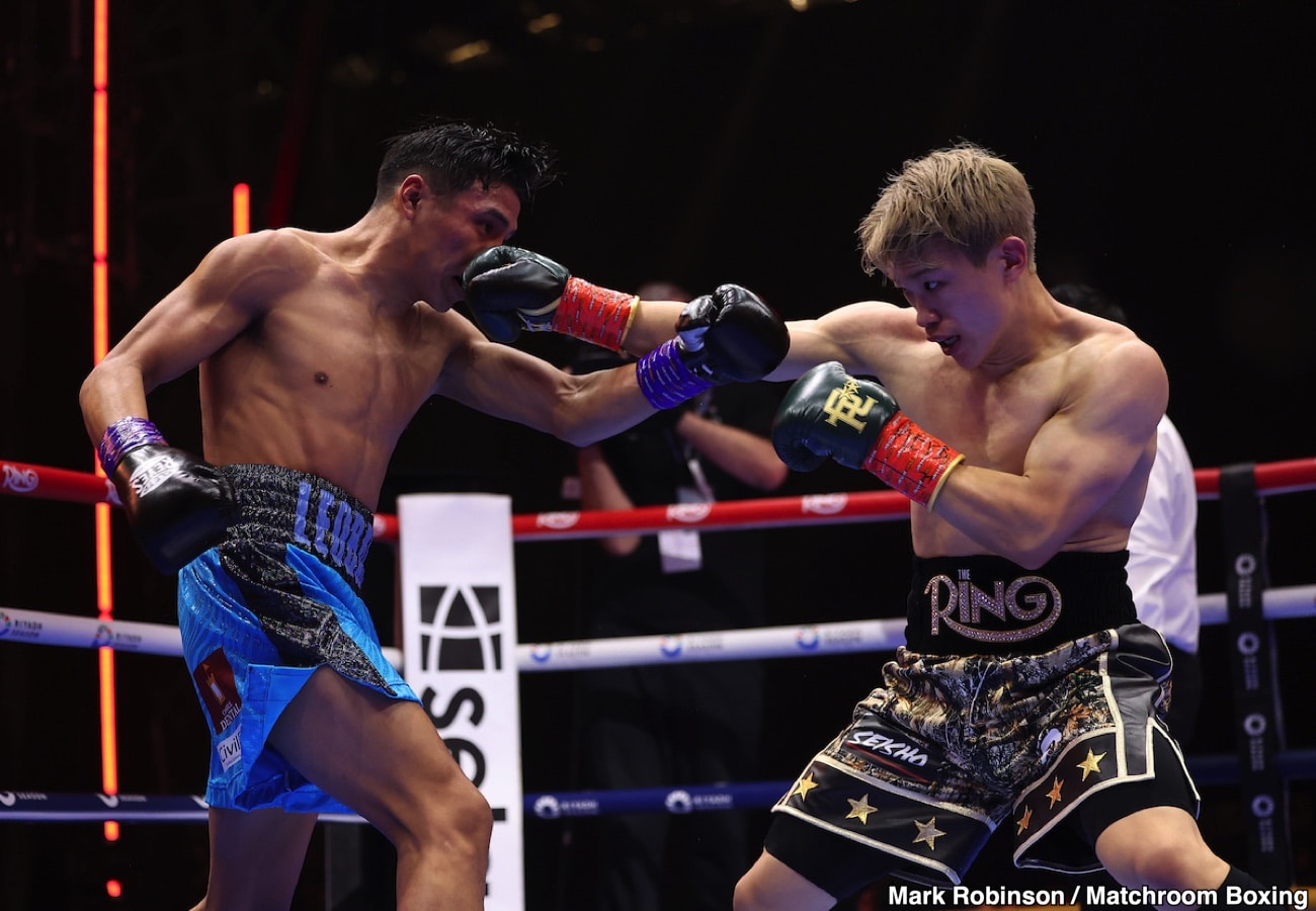 Reito Tsutsumi Stops Quintana in Fourth Round – Boxing Results