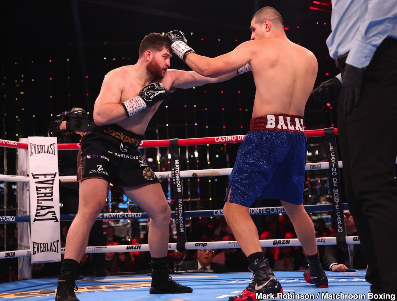 Fisher Survives Round-One Chaos & Stops Balaz Late — Boxing Results